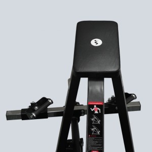 Tirage T-bar ajustable debout