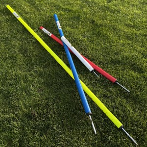 Piquet pointe acier 110 cm - diam. 32 mm