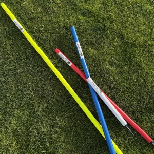 Piquet pointe acier 40 cm - diam. 32 mm