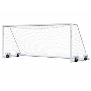 Transportable 8-ball goal - Multidirectional wheels - Harrod Sport