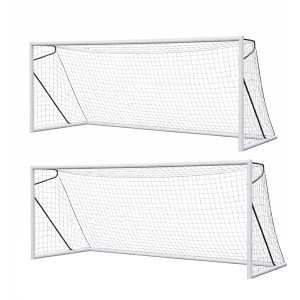11-a-side transportable aluminium goals - Pair