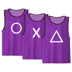 Chasuble violet - cognitif - Symbole - Série 1 - Lot de 15