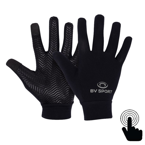 Gants Multisports tactiles - Light Run Reflect