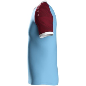 Jako Iconic Jersey - Short sleeve - Sky blue and wine red