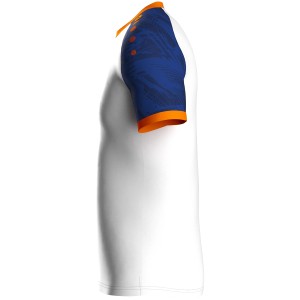 Maillot Iconic Jako - Manche courte - Blanc, bleu et orange