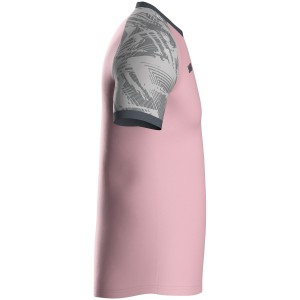 Jako Iconic Jersey - Short sleeve - Pink and grey