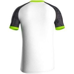 Maillot Iconic Jako - Manche courte - Blanc et vert fluo