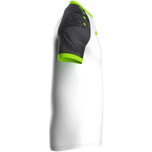 Maillot Iconic Jako - Manche courte - Blanc et vert fluo