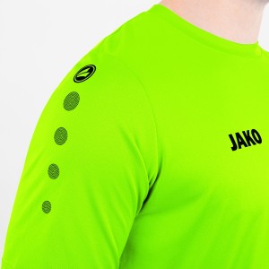 Maillot Team Jako - Manches courtes - Jaune fluo, lime