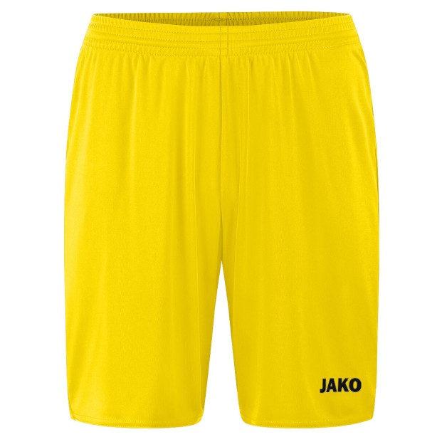 Short Jako - Manchester 2.0 - Jaune citron