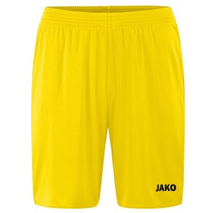 Jako Shorts - Manchester 2.0 -  Lemon yellow