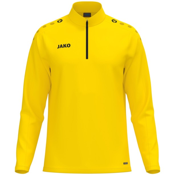 Sweat Ziptop One - Jako - Jaune