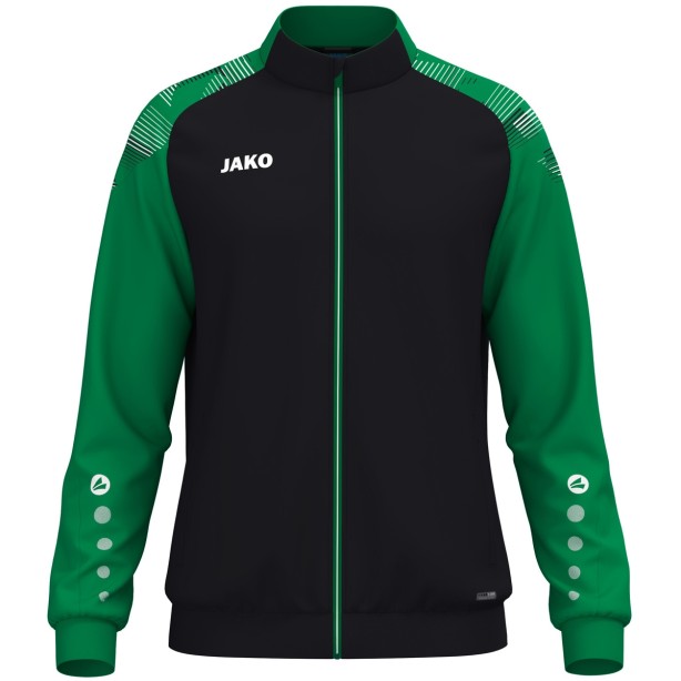Veste polyester Sonic - Jako - Noir et vert