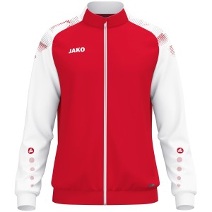 Veste polyester Sonic - Jako - Rouge et blanc