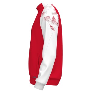 Veste polyester Sonic - Jako - Rouge et blanc