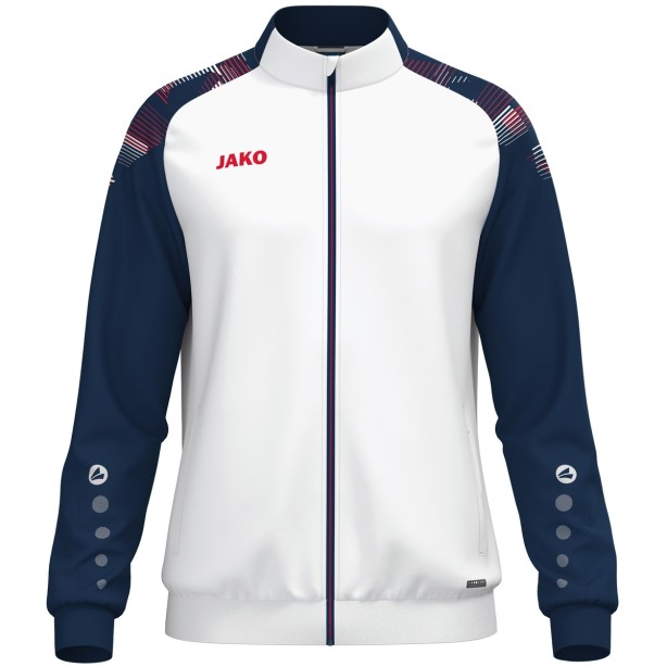 Veste polyester Sonic - Jako - Blanc et marine