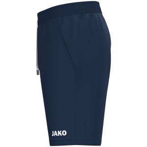 Short jogging one coton - Jako - bleu marine