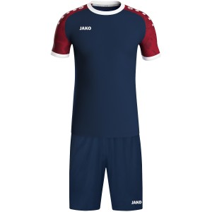 Maillot Iconic Jako - Manche courte - bleu navy et rouge chili