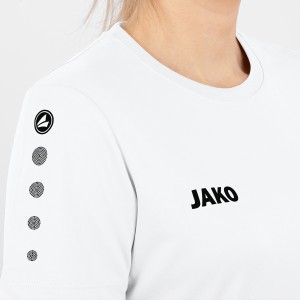 Maillot Team Jako femme - Manches courtes - Blanc