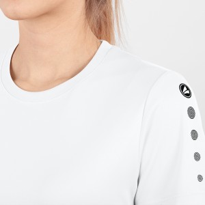 Team Jako Women's Jersey - Short Sleeve - White