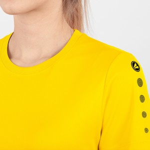 Maillot Team Jako femme - Manches courtes - Jaune