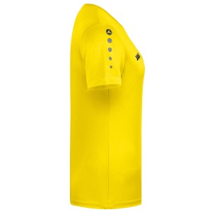 Maillot Team Jako femme - Manches courtes - Jaune