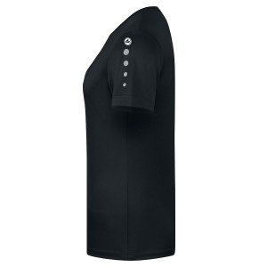 Team Jako Women's Jersey - Short Sleeve - Black