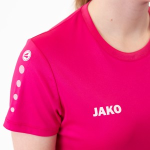 Maillot Team Jako femme - Manches courtes - Rose