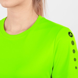 Team Jako Women's Jersey - Short Sleeve - Fluorescent Green