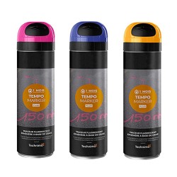 Chalk-based marking spray
