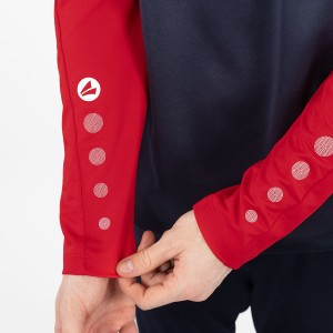 Sonic Ziptop Sweatshirt - Jako - Navy and red