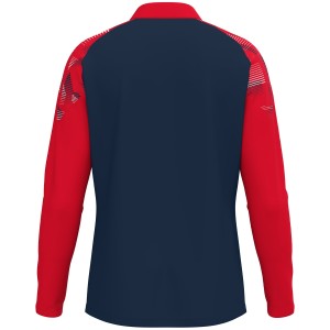 Sonic Ziptop Sweatshirt - Jako - Navy and red