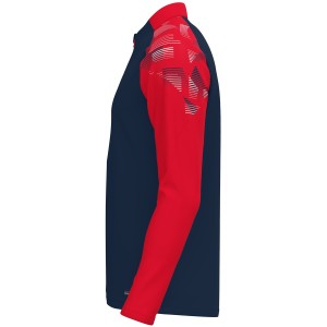 Sonic Ziptop Sweatshirt - Jako - Navy and red