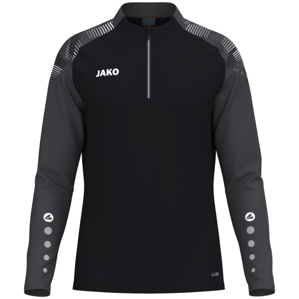 Sonic Ziptop Sweatshirt - Jako - Black