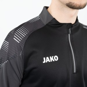 Sweat Ziptop Sonic - Jako - Noir