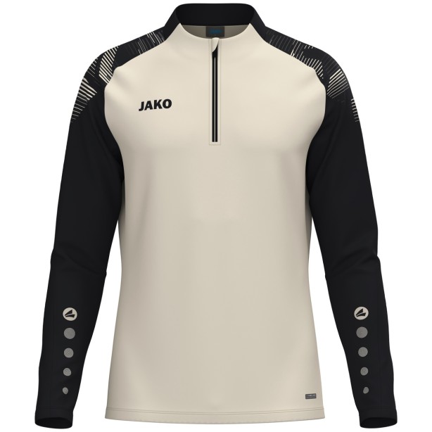 Sweat Ziptop Sonic - Jako - Blanc cassé