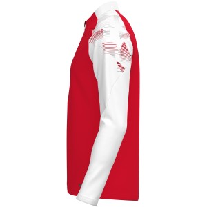 Sonic Ziptop Sweatshirt - Jako - Red and White