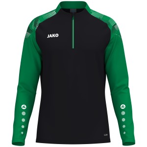 Sonic Ziptop Sweatshirt - Jako - Black and green