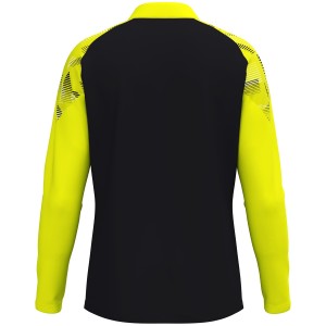 Sweat Ziptop One - Jako - Black and yellow