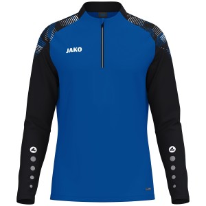 Sweat Ziptop Sonic - Jako - Royal and Black