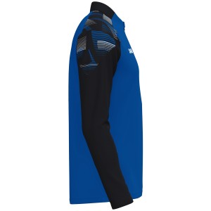 Sweat Ziptop Sonic - Jako - Royal and Black