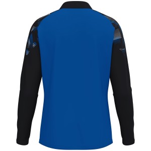 Sweat Ziptop Sonic - Jako - Royal and Black