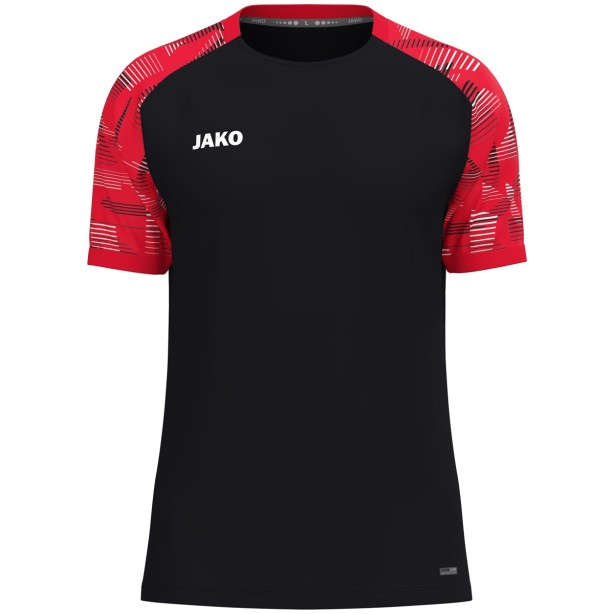 T-shirt Sonic - Jako - Noir et rouge