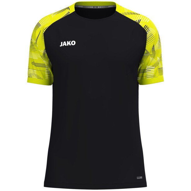T-shirt Sonic - Jako - Noir et jaune fluo