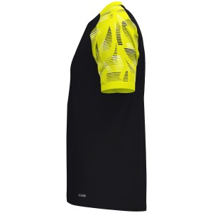 T-shirt Sonic - Jako - Noir et jaune fluo