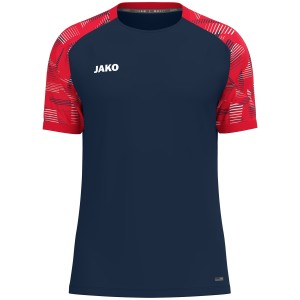 T-shirt Sonic - Jako - Bleu marine & rouge