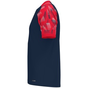 T-shirt Sonic - Jako - Bleu marine & rouge