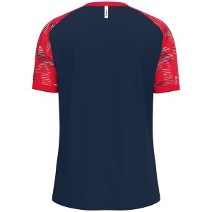 T-shirt Sonic - Jako - Bleu marine & rouge