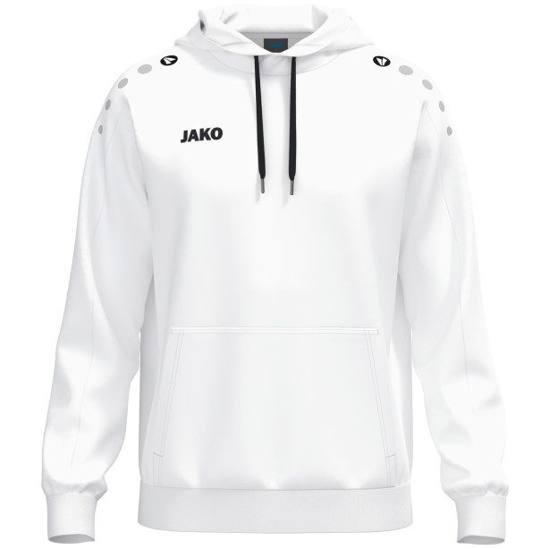 Sweat à capuche Jako - One cotton - Blanc