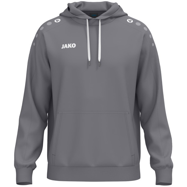 Sweat à capuche Jako - One cotton - Gris